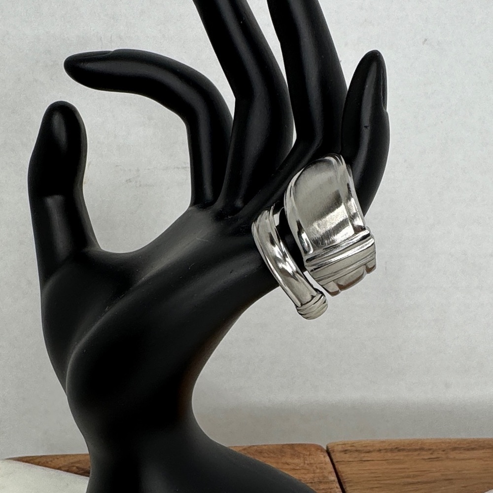 Vintage Estate Towle Stainless Steel Spoon Ring 16g Lot D48
